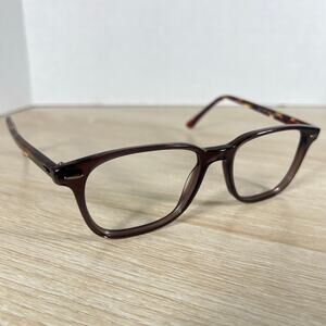 Ray-Ban RB7119 8023 Eyeglasses Red Brown Tortoise Frame 53-17-145 Excellent Cond